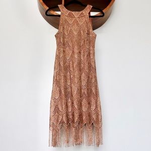 Vintage Fringe Dress